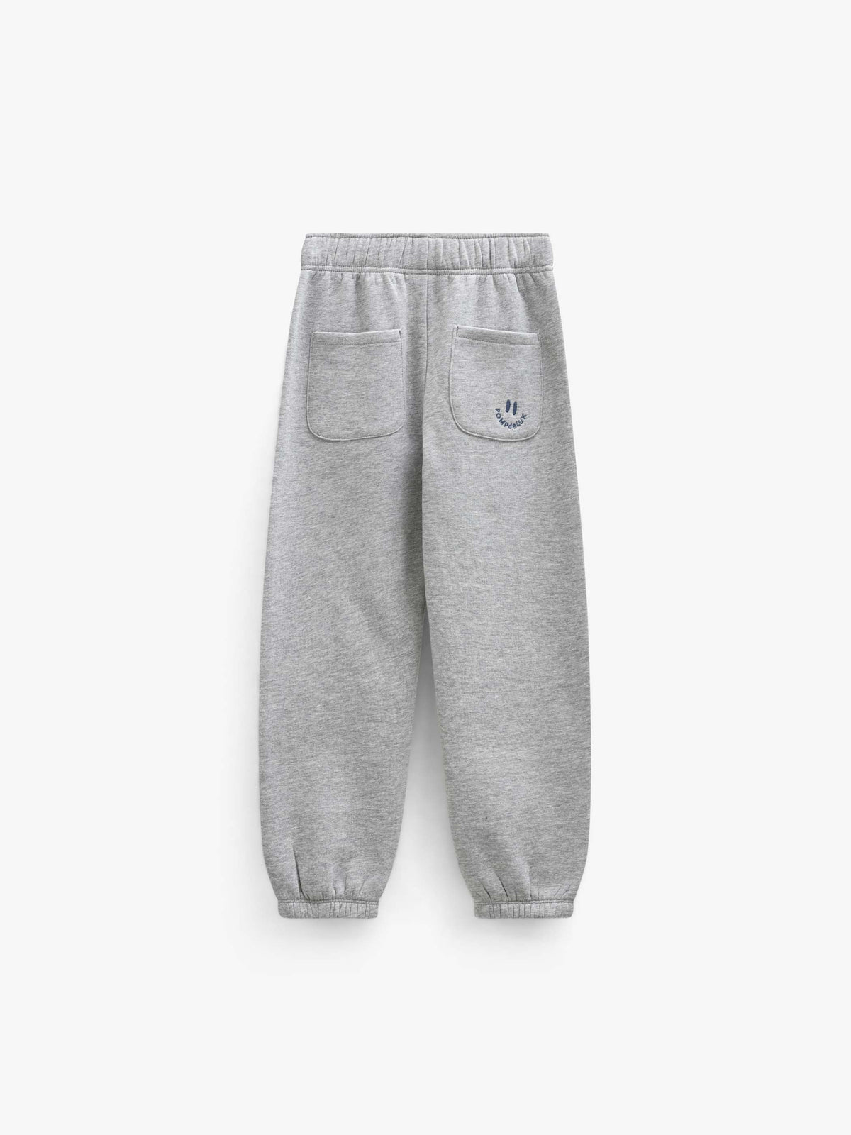Joggingbukser med smiley broderi Kids - Grey Melange | 101589 Andrew