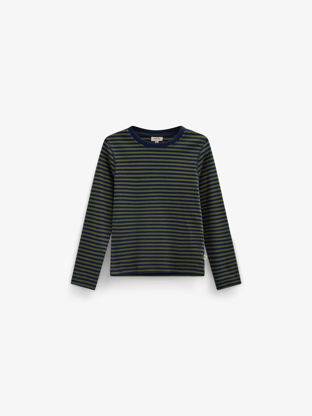 Ribbede bukser Kids - Moss Green/Navy Stripe | 101605 Conrad