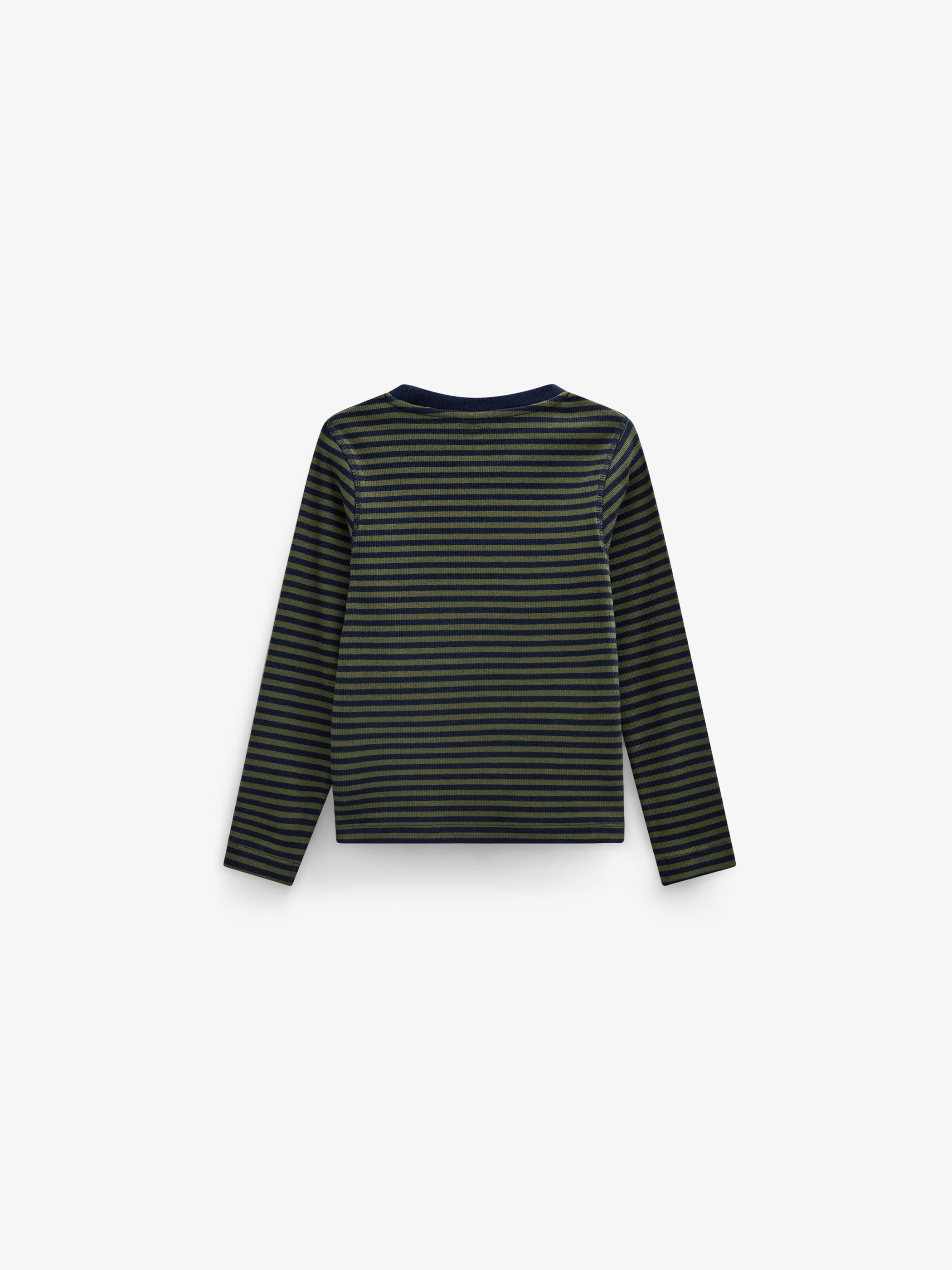 Ribbede bukser Kids - Moss Green/Navy Stripe | 101605 Conrad