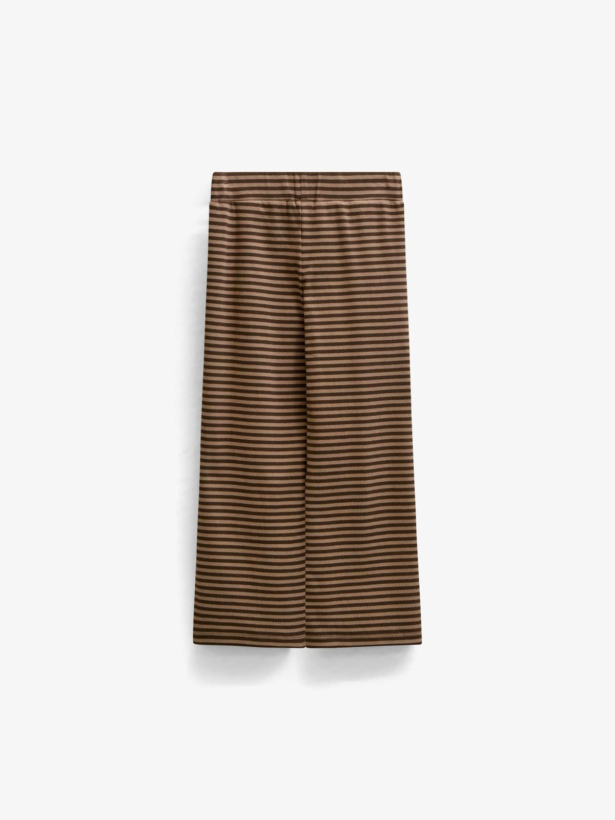 Stribede ribbukser med vide ben Tween - Brown/Light Brown | 101606 Gloria