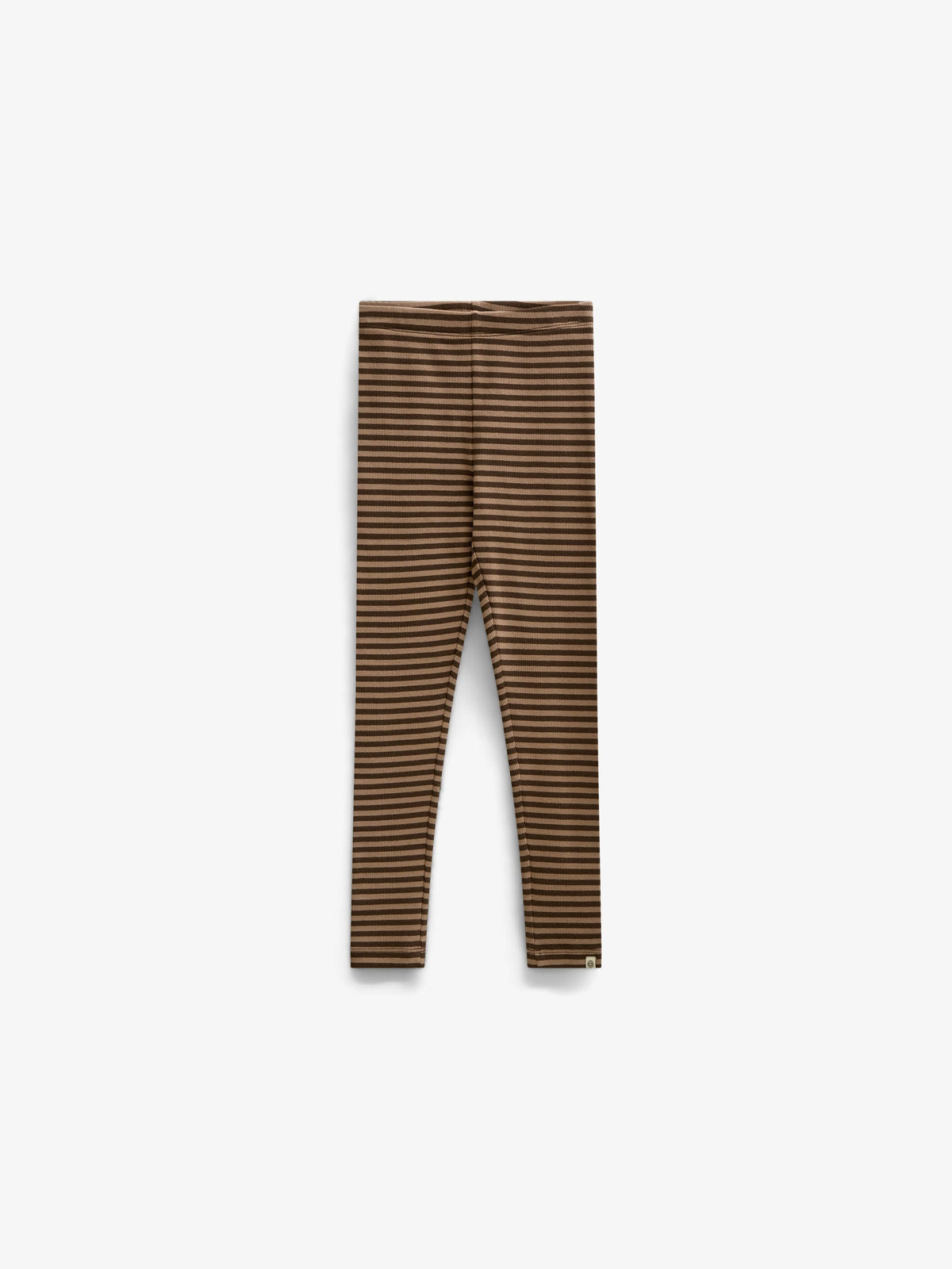 Stribede ribleggings Tween - Brown/Light Brown | 101611 Gloria