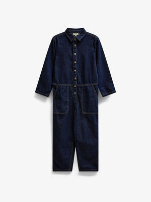 Denim kedeldragt Kids - Dark Blue | 101642 River