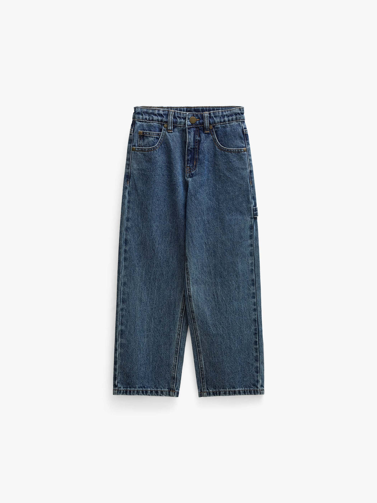 Carpenter jeans med løs pasform Kids - Blue | 101646 Titus