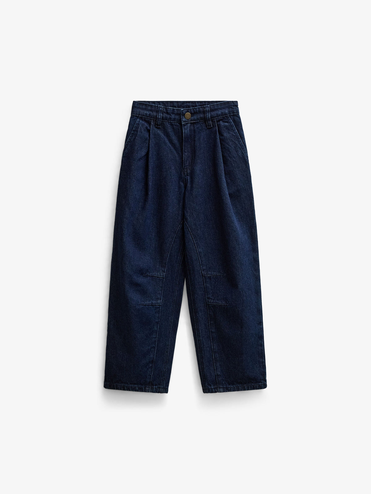 Wide-leg jeans med læg Tween - Dark Blue | 101648 Sadie