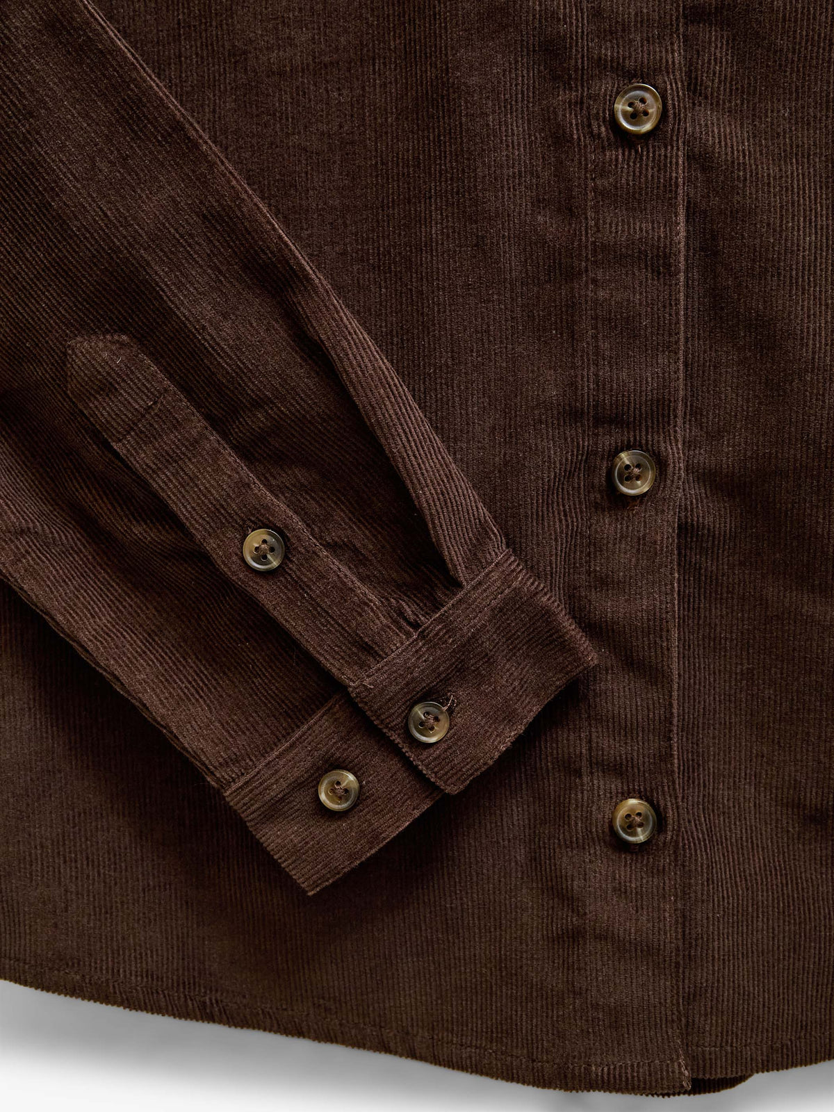 Fløjlsskjorte Kids - Dark Brown | 101655 Jonny