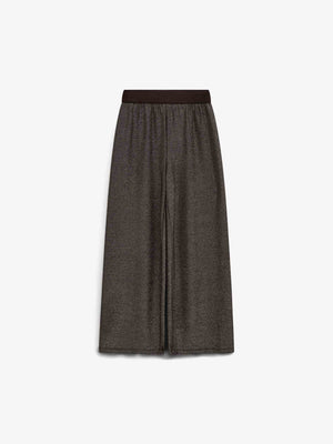 Bukser med lurex Tween - Dark Brown | 101668 Helen