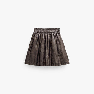 Nederdel med guld-finish Tween - Dark Brown | 101672 Sylvia