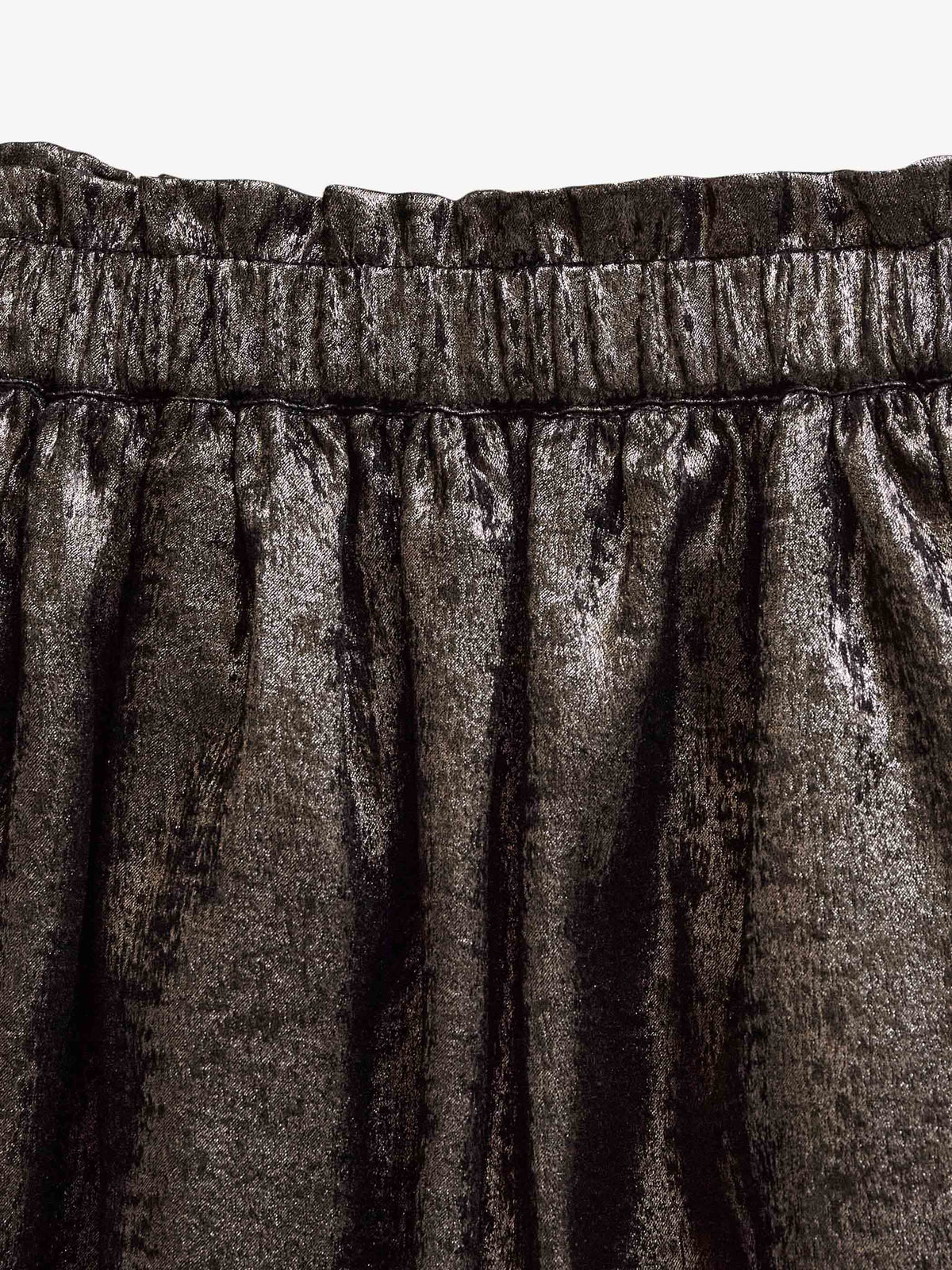 Nederdel med guld-finish Kids - Dark Brown | 101671 Sylvia