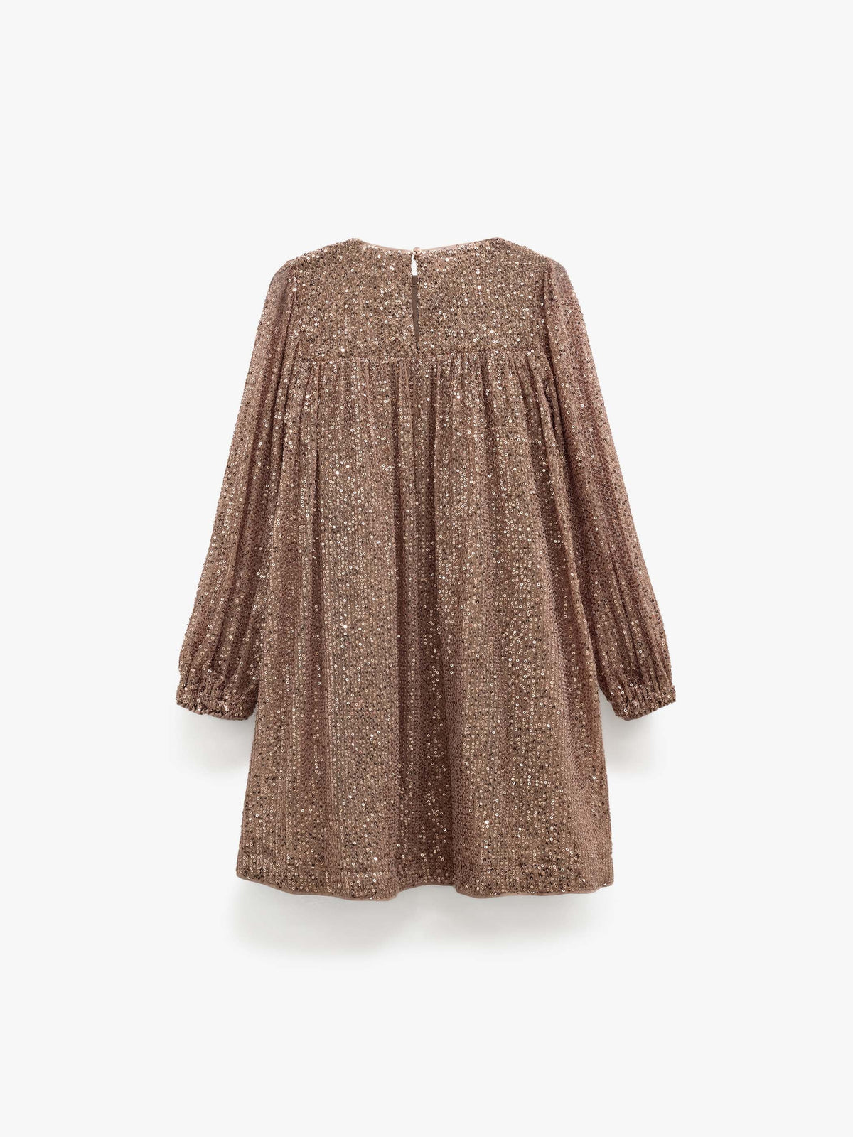 Pailletkjole Tween - Light Brown | 101676 Amber