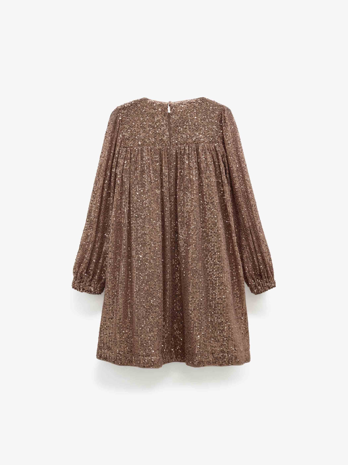 Pailletkjole Tween - Light Brown | 101676 Amber