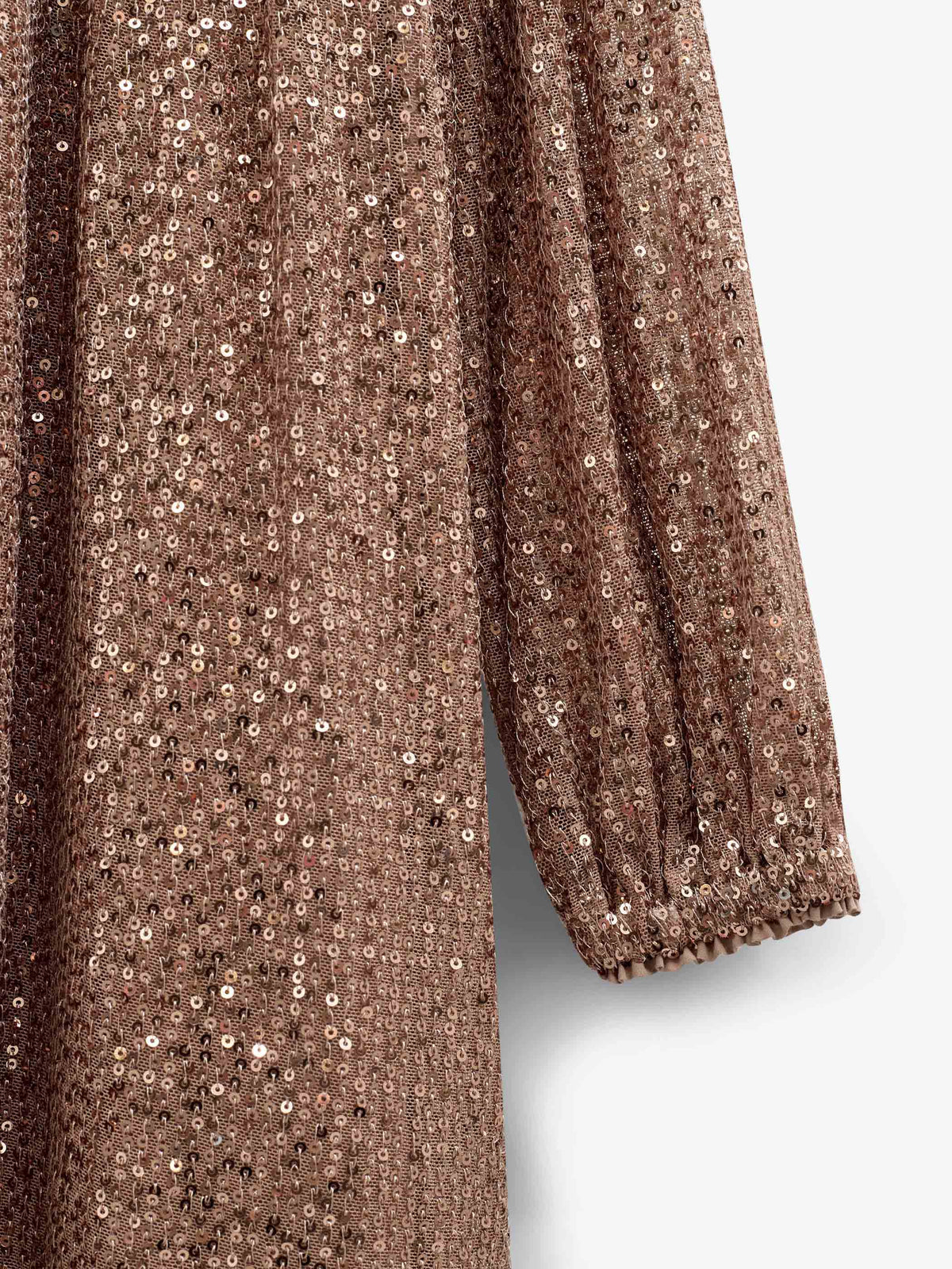 Pailletkjole Kids - Light Brown | 101675 Amber