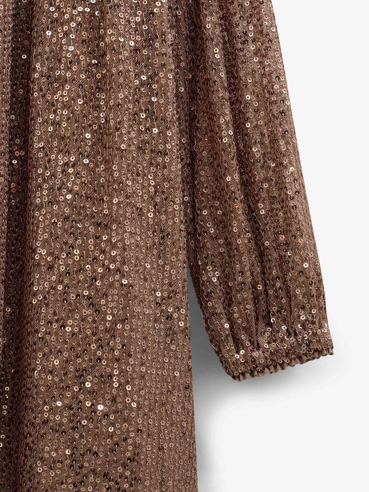 Pailletkjole Kids - Light Brown | 101675 Amber