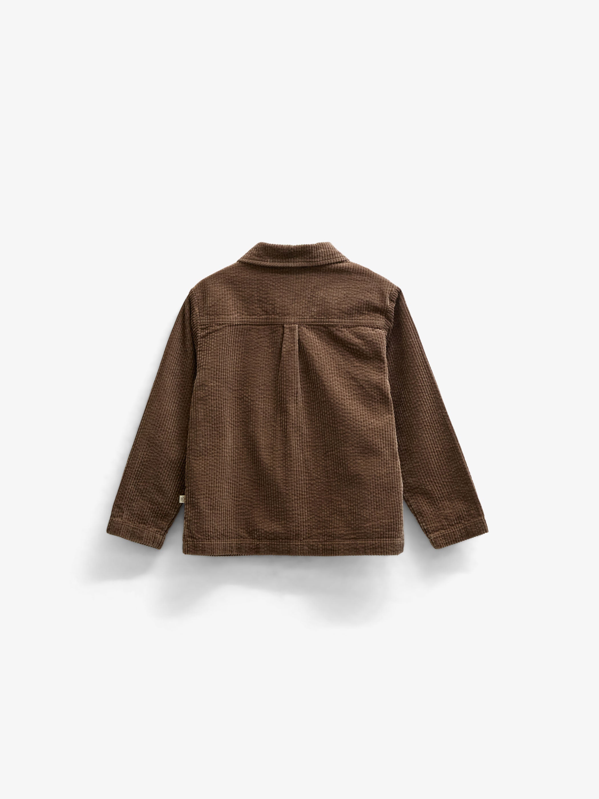 Fløjls-overshirt med store lommer Tween - Brown | 101682 Greta
