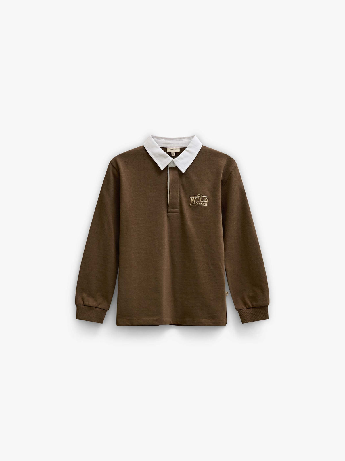 Langærmet jerseypolo Tween - Dark Brown | 101694 Ruben
