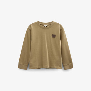 Langærmet T-shirt Tween - Khaki | 101704 Kobe