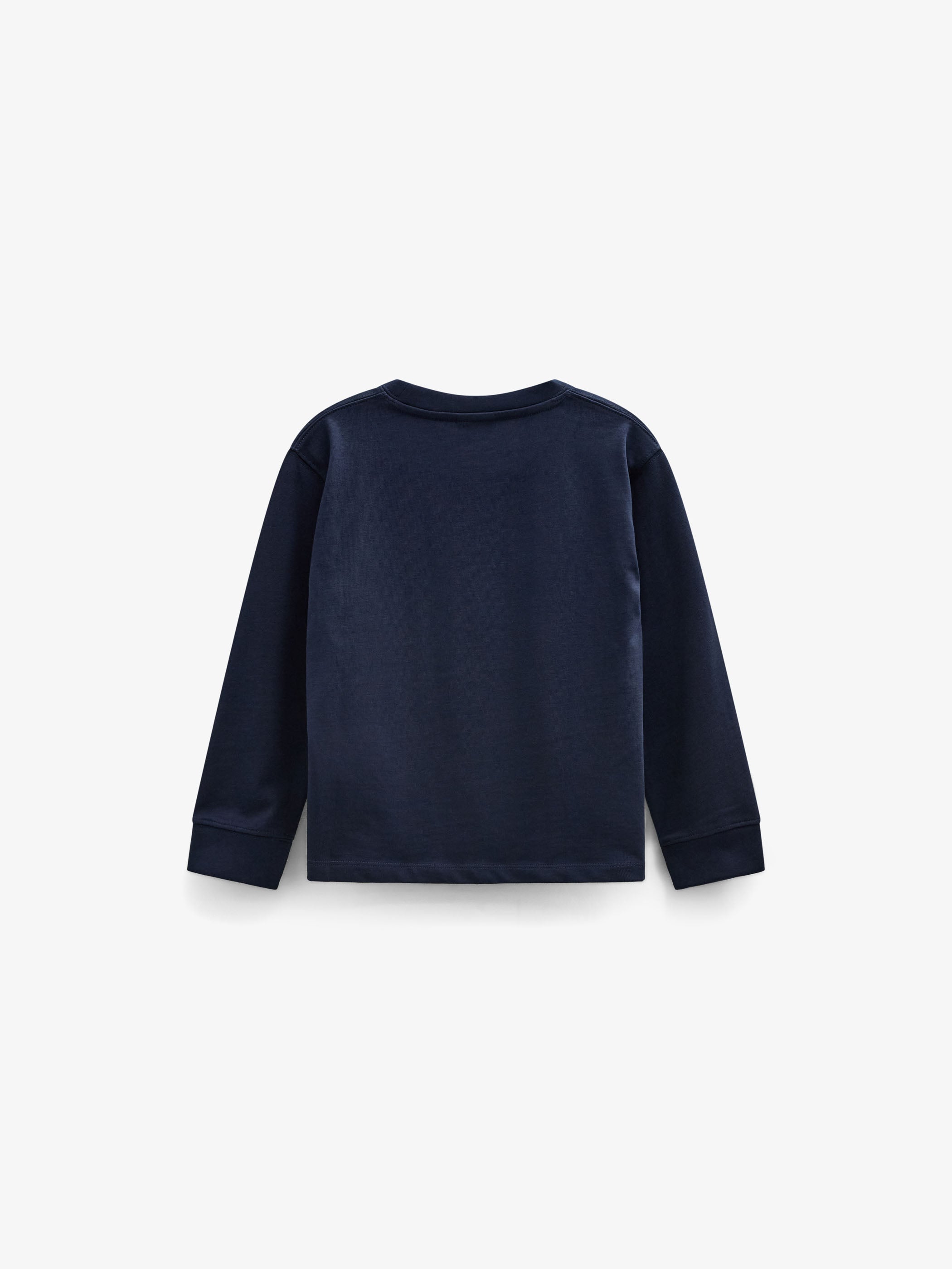 Langærmet T-shirt Kids - Navy | 101705 Kobe