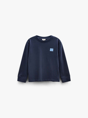 Langærmet T-shirt Tween - Navy | 101706 Kobe