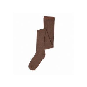 MP Ribstrikkede strømpebukser i uld - All - Light Brown | 101719 MP 128