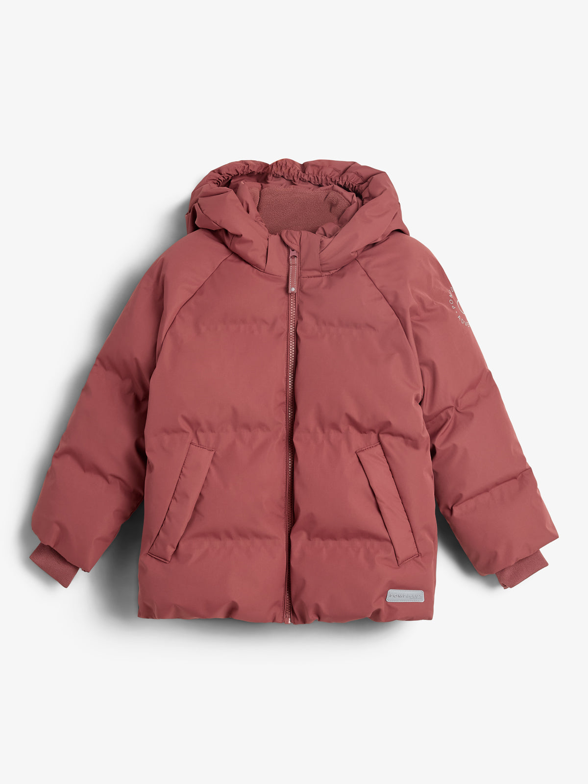 Pufferjakke til vinter - Kids - Dark Rose