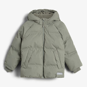 Pufferjakke til vinter - Kids - Green