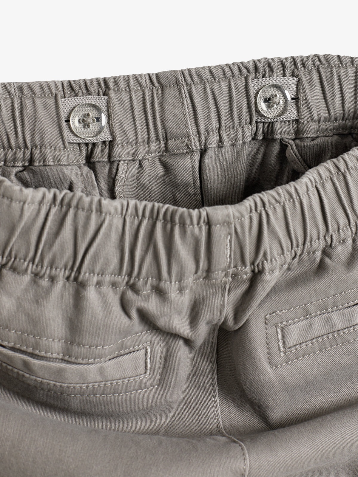 Relaxed pull-on-chinos - Kids - Grey