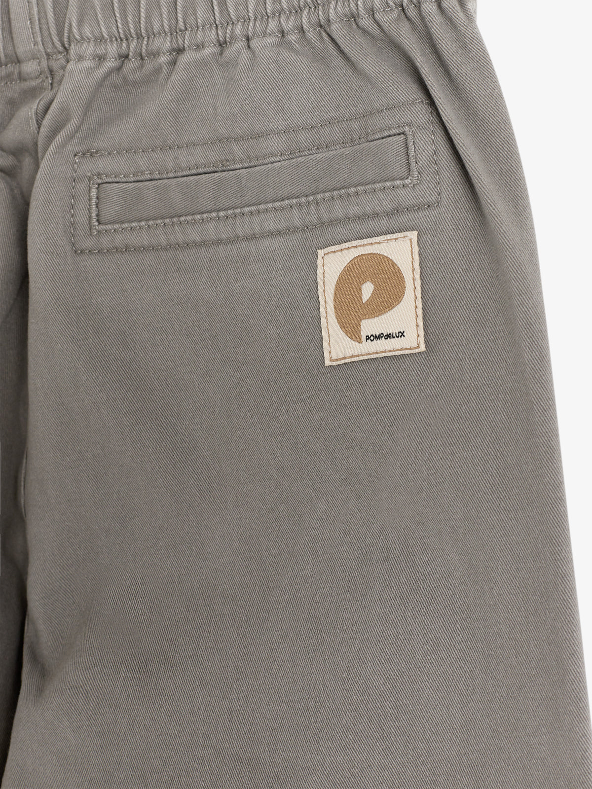 Relaxed pull-on-chinos - Kids - Grey