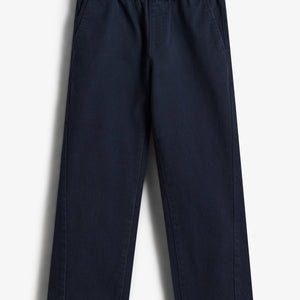 Relaxed pull-on-chinos - Kids - Navy