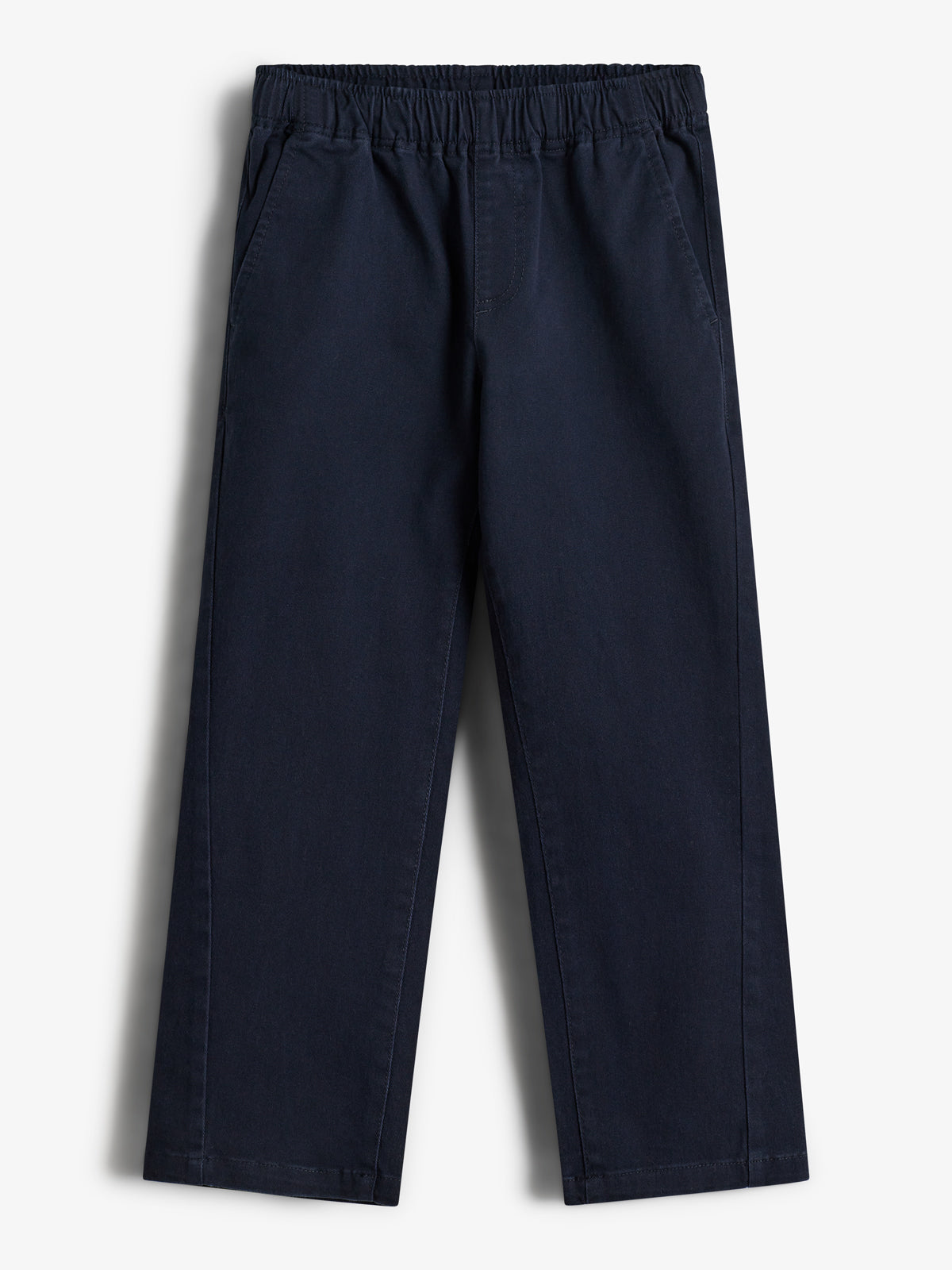 Relaxed pull-on-chinos - Kids - Navy