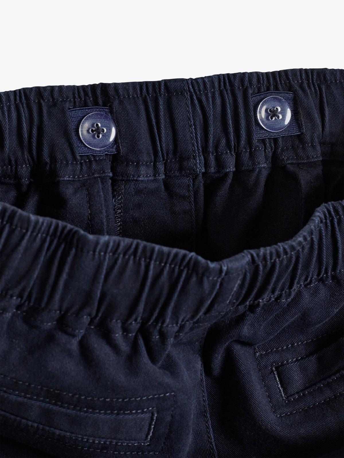 Relaxed pull-on-chinos - Kids - Navy