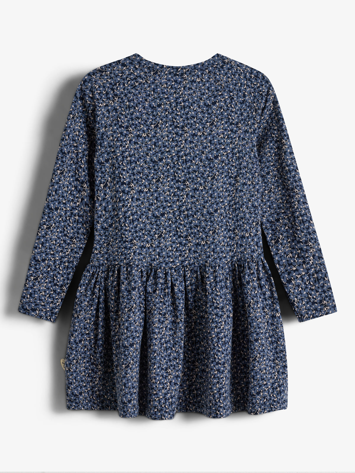 Jersey-kjole med ditsy-print - Kids - Blue