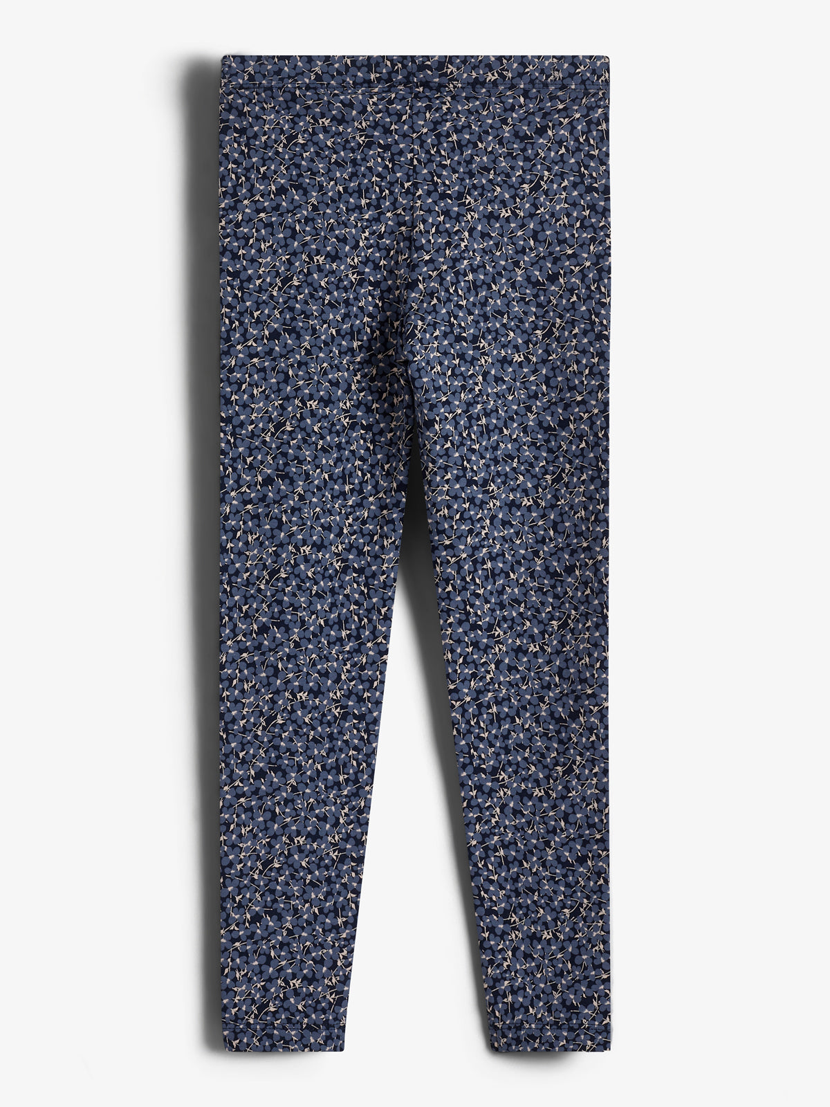 Jersey-leggings m. ditsy-print - Kids - Blue