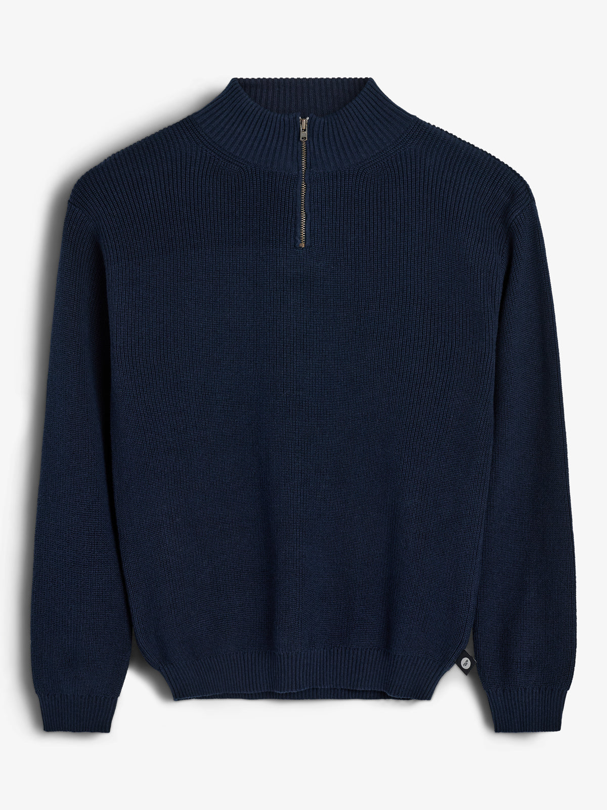 Sweater med kort lynlås - Kids - Navy