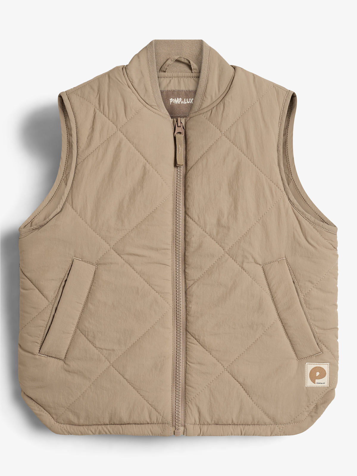 Vatteret vest - Kids - Dark beige