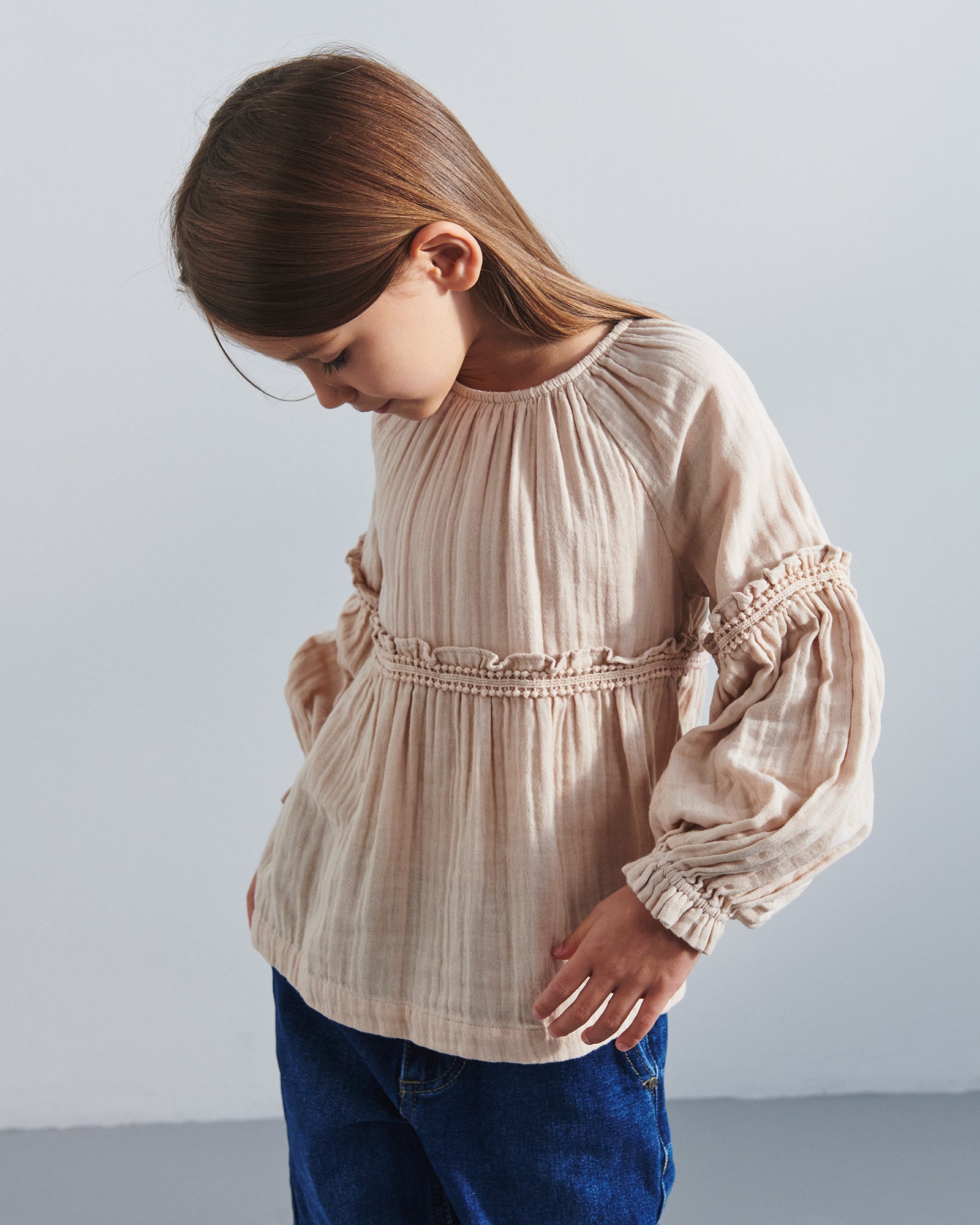 Boho bluse - Kids - Moonlight