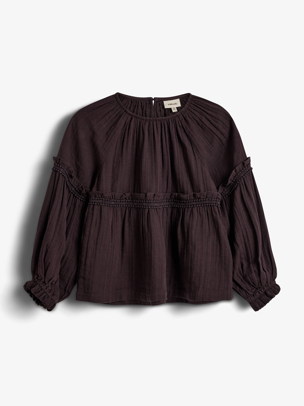 Boho bluse - Kids - Dark Purple