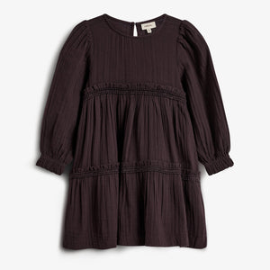 Boho kjole - Kids - Dark Purple