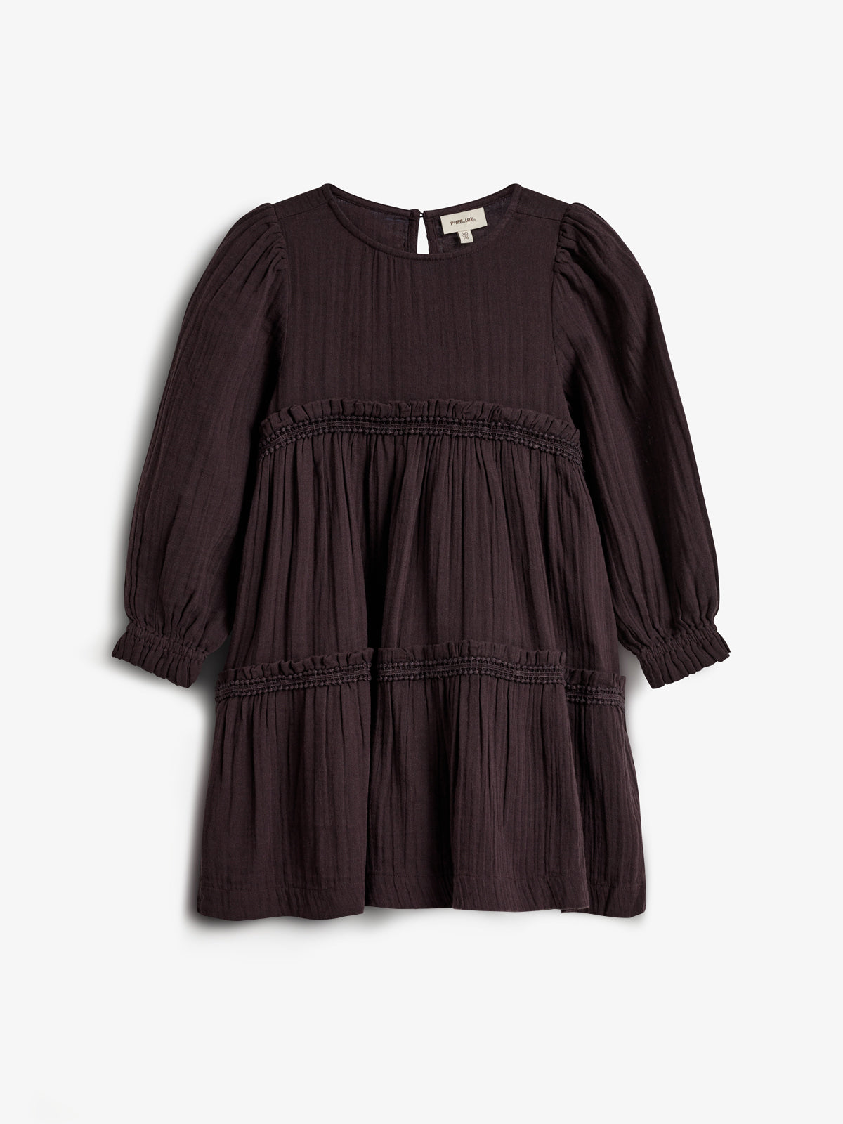 Boho kjole - Kids - Dark Purple