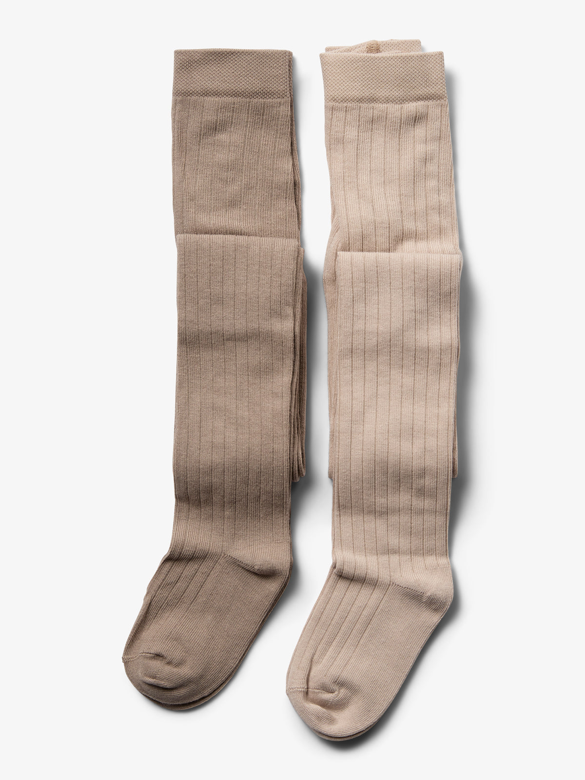 Strømpebukser 2-pak - Kids - Moonlight/Dark Beige