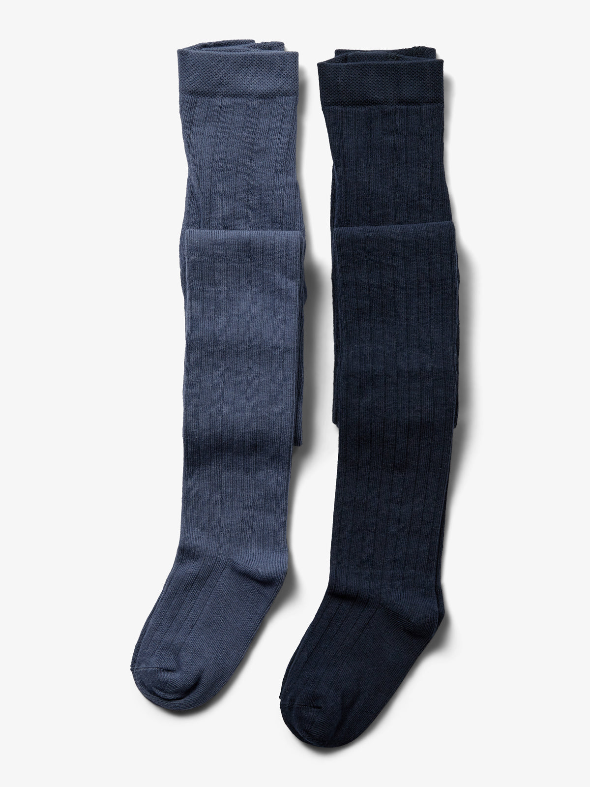 Strømpebukser 2-pak - Kids - Navy/Vintage Blue
