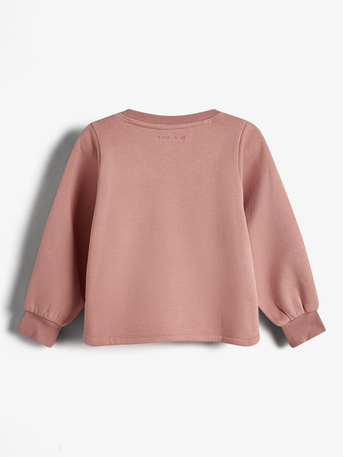 Sweatshirt med buet kant - Kids - Dusty Rose