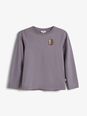 Hedgie langærmet T-shirt - Kids - Dusty Purple