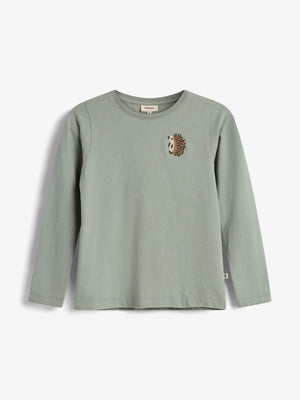 Hedgie langærmet T-shirt - Kids - Light Green