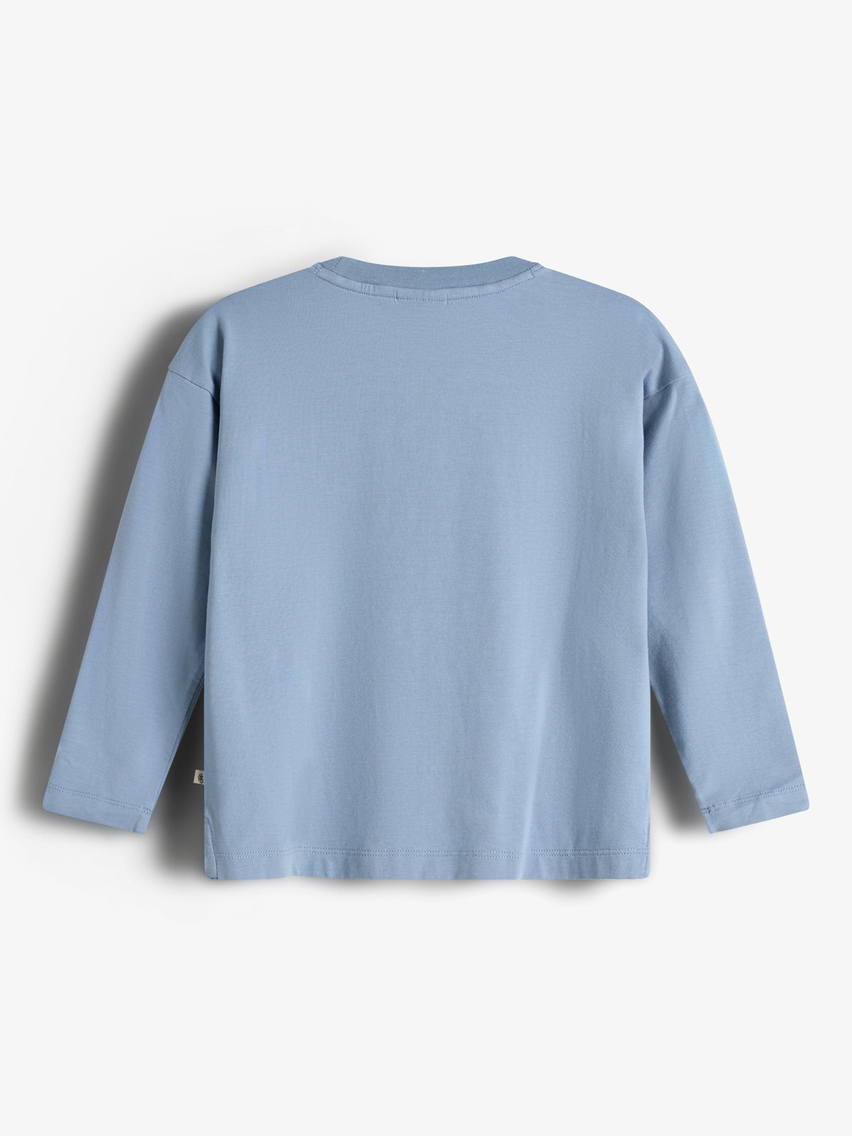 Langærmet T-shirt med hjerte - Kids - Blue