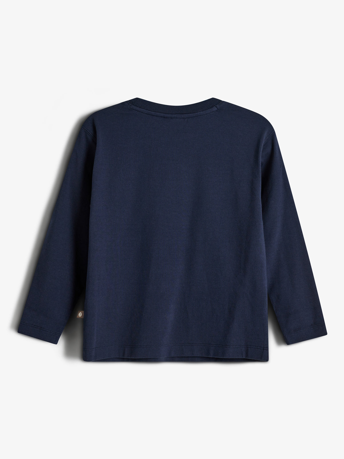 Warp Text langærmet T-shirt - Kids - Navy