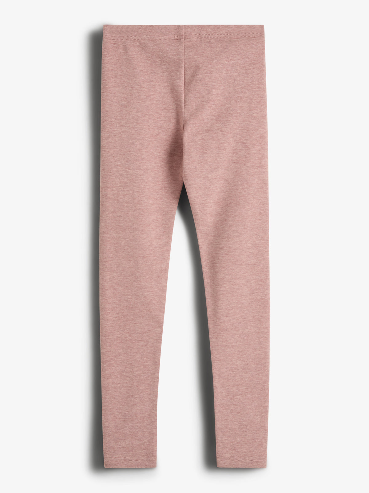 Leggings i plysjersey - Kids - Dusty Rose Melange