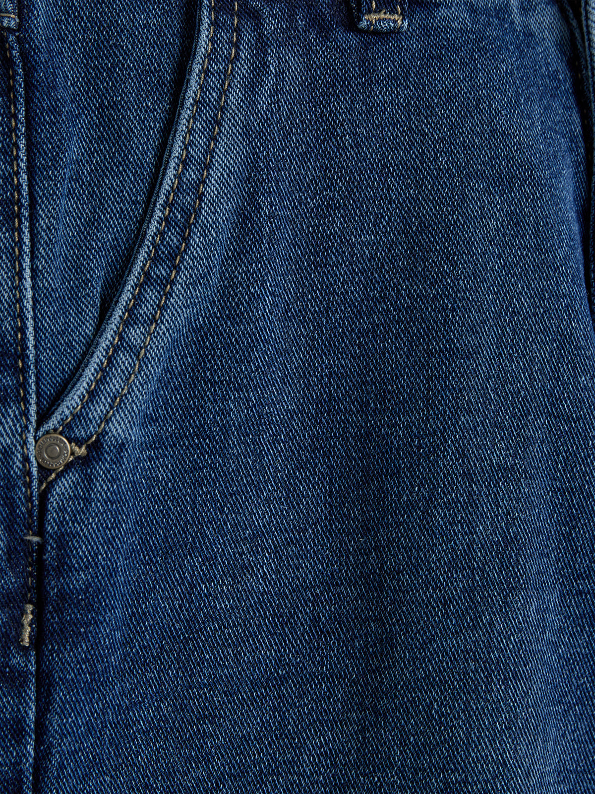 Jeans med brede ben - Kids - Dark Blue Denim