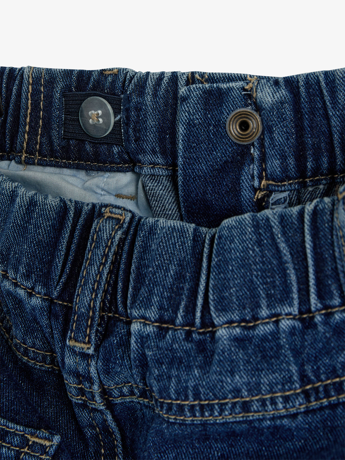 Jeans afslappet - Kids - Dark Blue Denim