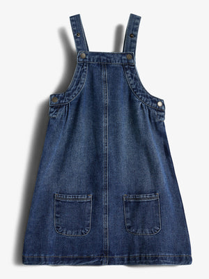 Spencer-kjole i denim - Kids - Dark Blue Denim