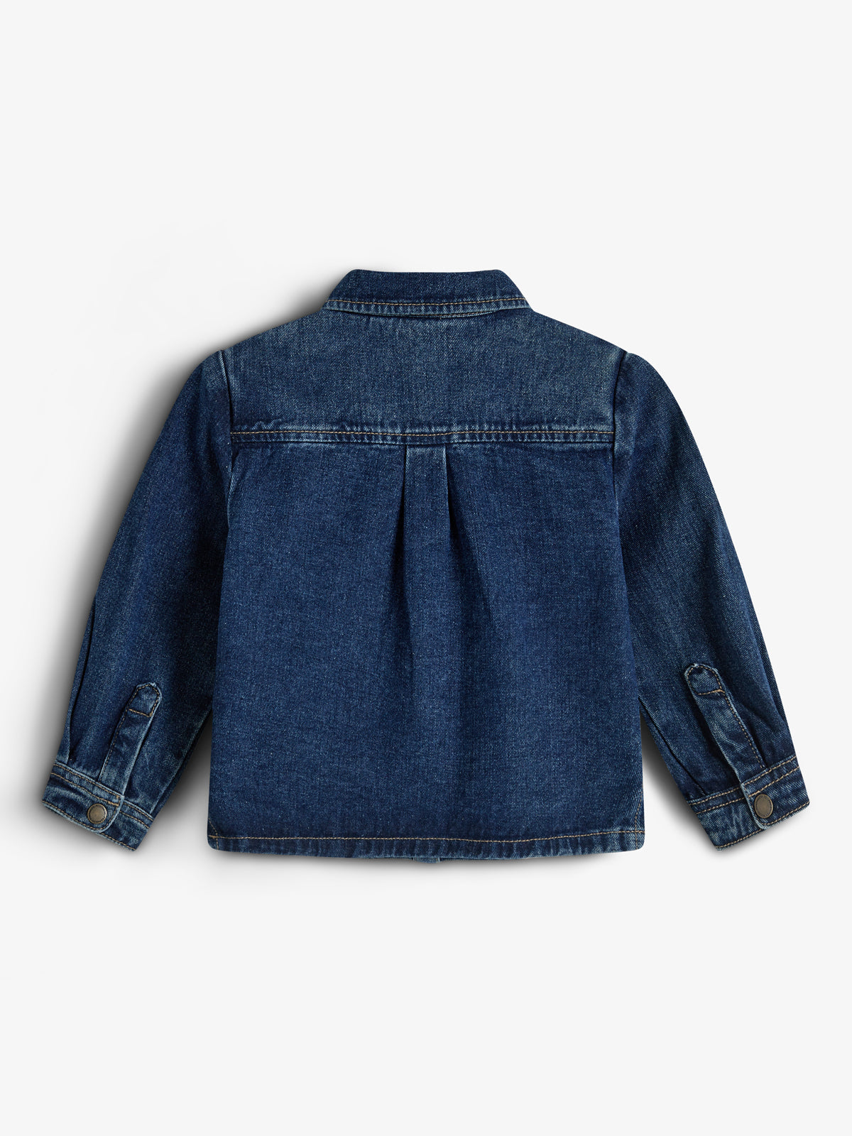Denim-overshirt - Kids - Dark Blue Denim