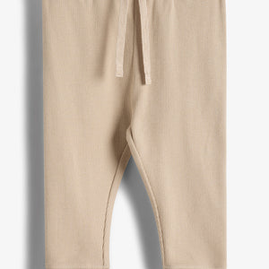 Basic Rib-bukser - Kids - Beige